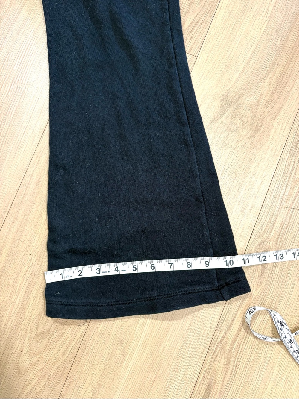 Wild Fable Womens XS Black Fleece Wide Leg Flare Sweatpants Pull On - Picture 12 of 12